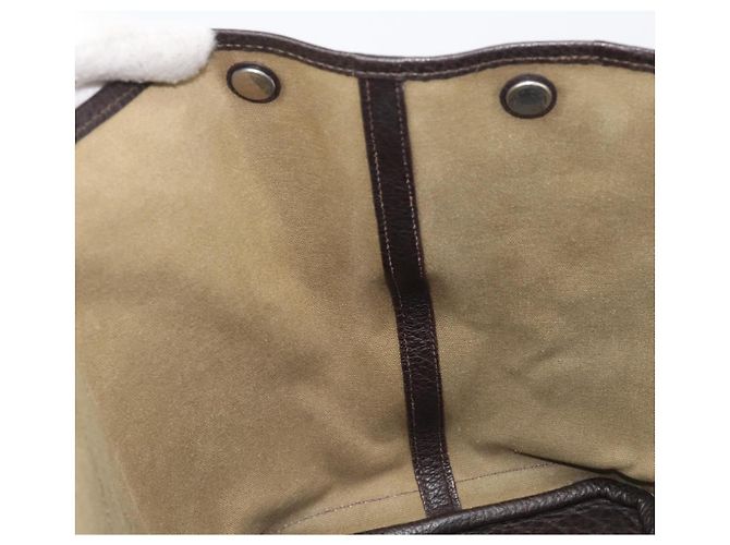 Hermès HERMES Garden Party 36 Hand Bag Canvas Beige Silver - vista 20