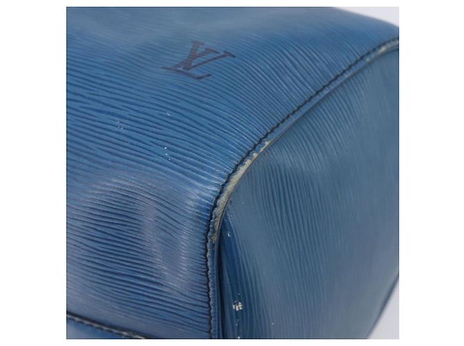 LOUIS VUITTON Epi Speedy 30 Hand Bag Toledo Blue M43005 LV - vista 16