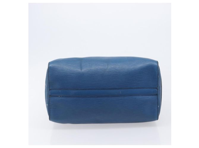 LOUIS VUITTON Epi Speedy 30 Hand Bag Toledo Blue M43005 LV - vista 5