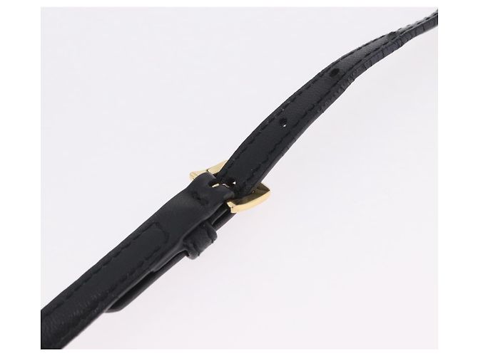 Miu Miu Matelasse Shoulder Bag Leather Black Gold - vista 15