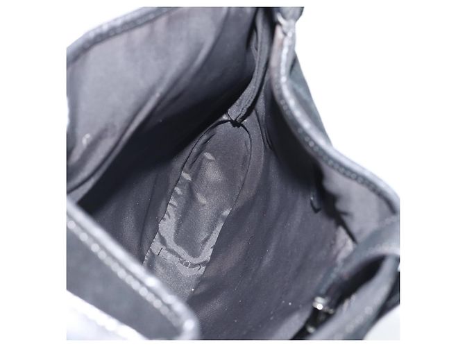 GUCCI Jackie Hand Bag Suede Black Silver 001 3346 - vista 19