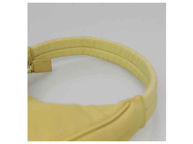 PRADA Accessory Pouch Nylon Yellow Gold - vista 8