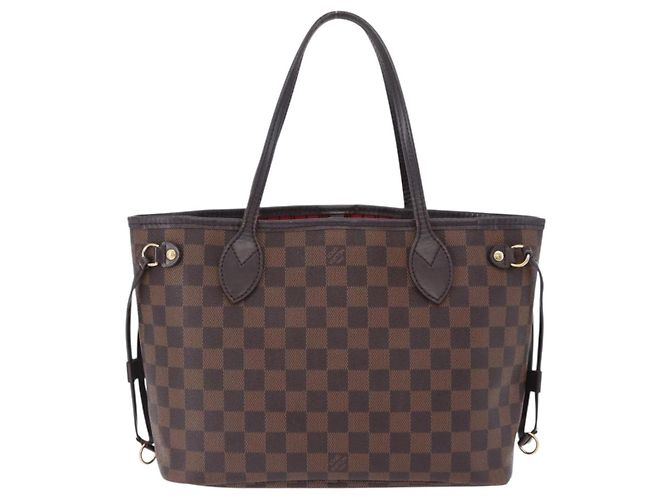 LOUIS VUITTON Damier Ebene Neverfull PM Tote Bag N51109 LV - vista 3