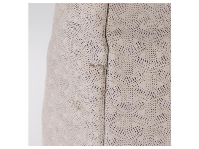 GOYARD Saint Louis PM Tote Bag PVC White - vista 11