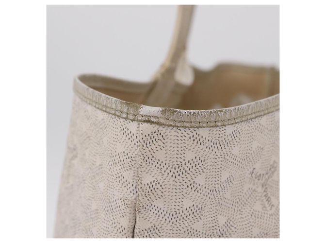 GOYARD Saint Louis PM Tote Bag PVC White - vista 12