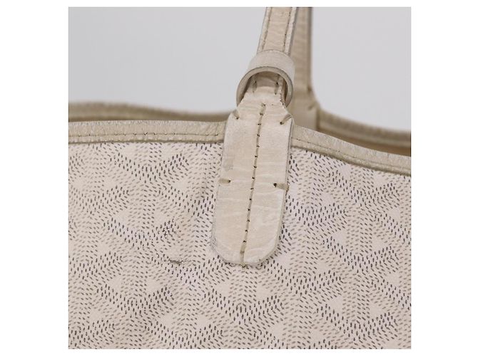 GOYARD Saint Louis PM Tote Bag PVC White - vista 3