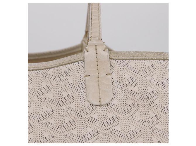 GOYARD Saint Louis PM Tote Bag PVC White - vista 4