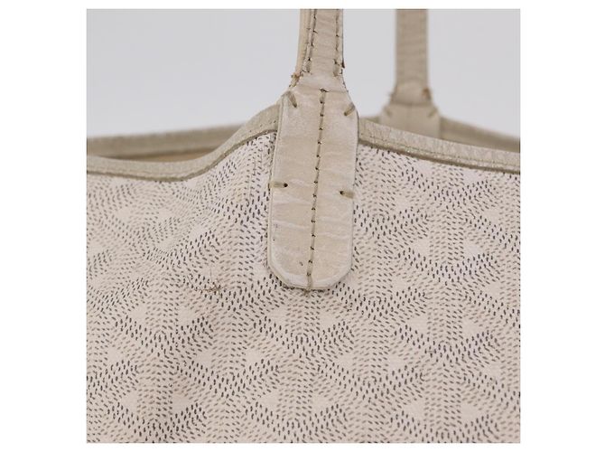 GOYARD Saint Louis PM Tote Bag PVC White - vista 7