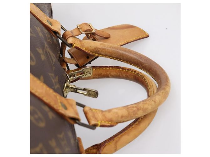 LOUIS VUITTON Monogram Keepall Bandouliere 60 Boston Bag M41412 LV - vista 14