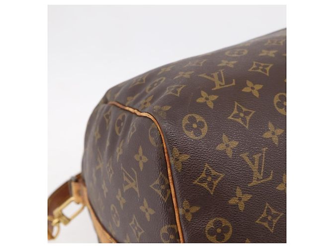 LOUIS VUITTON Monogram Keepall Bandouliere 60 Boston Bag M41412 LV - vista 17