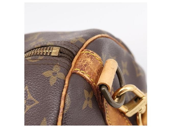 LOUIS VUITTON Monogram Keepall Bandouliere 60 Boston Bag M41412 LV - vista 20