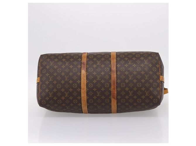 LOUIS VUITTON Monogram Keepall Bandouliere 60 Boston Bag M41412 LV - vista 5