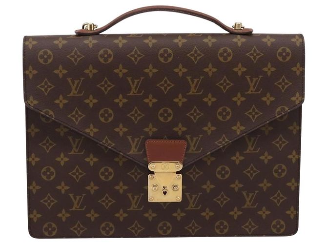LOUIS VUITTON Monogram Porte Documents Bandouliere Bag M53338 LV - vista 13