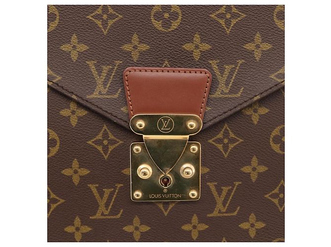 LOUIS VUITTON Monogram Porte Documents Bandouliere Bag M53338 LV - vista 19