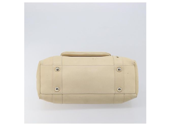 Céline CELINE Hand Bag Leather Beige Gold - vista 11