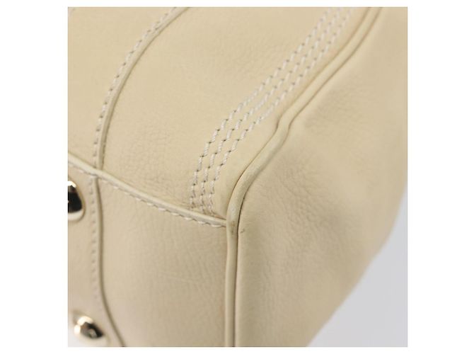 Céline CELINE Hand Bag Leather Beige Gold - vista 14