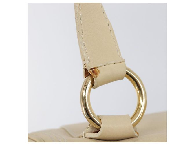 Céline CELINE Hand Bag Leather Beige Gold - vista 23