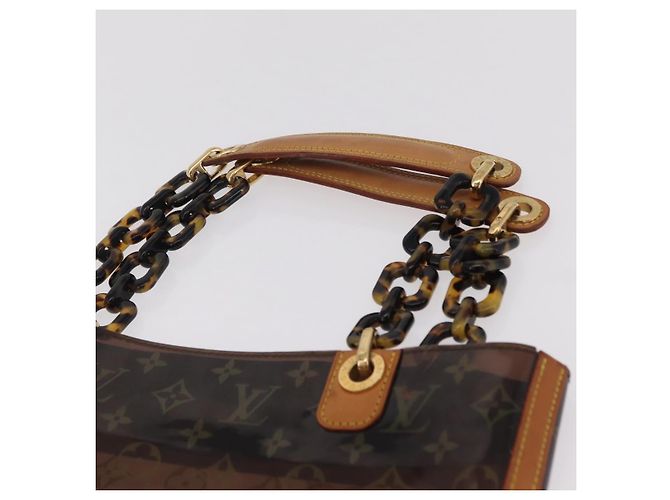 LOUIS VUITTON Monogram Vinyl Kava Amble PM Bag Brown M92502 LV - vista 14