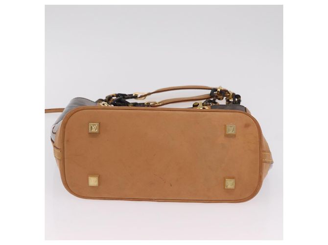 LOUIS VUITTON Monogram Vinyl Kava Amble PM Bag Brown M92502 LV - vista 5
