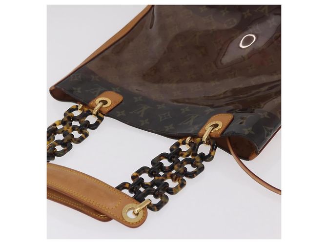 LOUIS VUITTON Monogram Vinyl Kava Amble PM Bag Brown M92502 LV - vista 7
