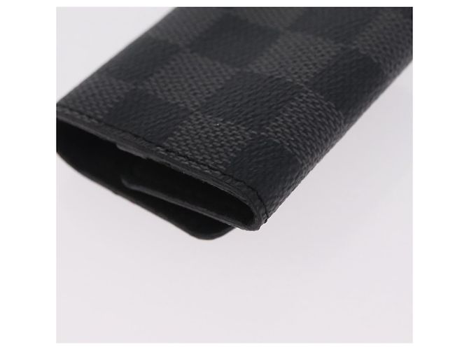 LOUIS VUITTON Damier Graphite Abotoaduras LV - vista 15