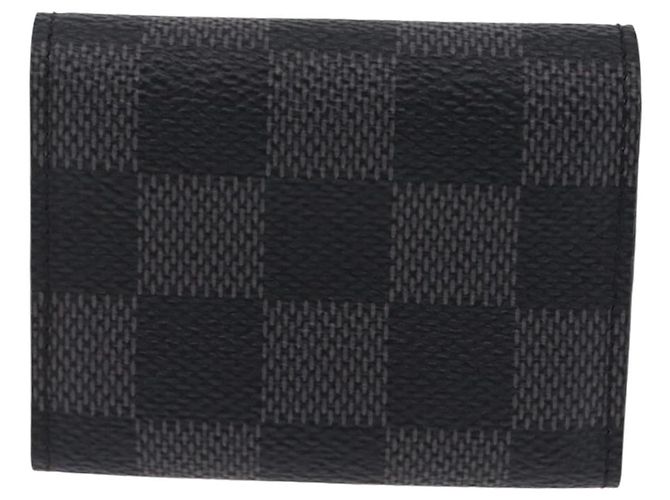 LOUIS VUITTON Damier Graphite Abotoaduras LV - vista 2