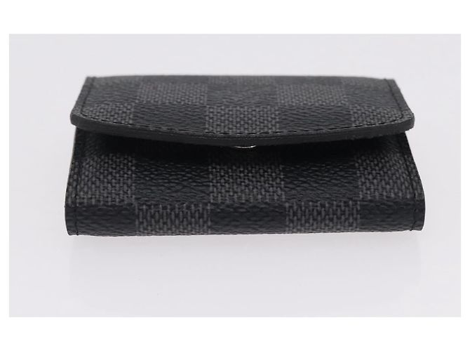 LOUIS VUITTON Damier Graphite Abotoaduras LV - vista 6
