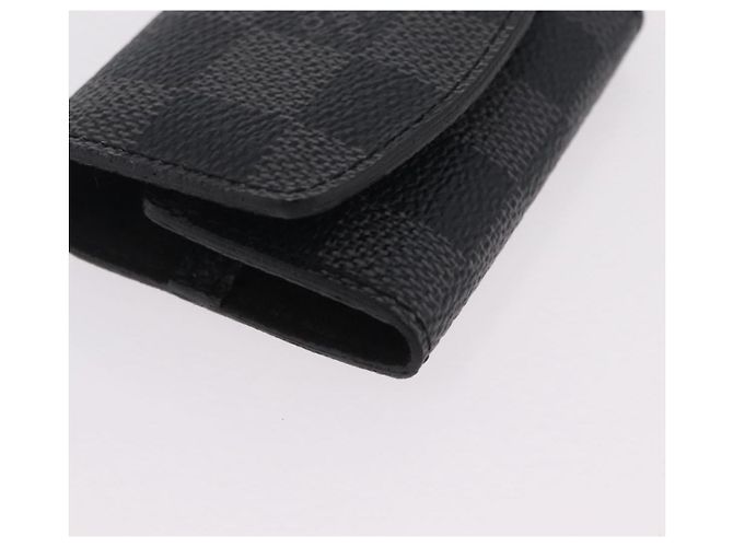 LOUIS VUITTON Damier Graphite Abotoaduras LV - vista 7