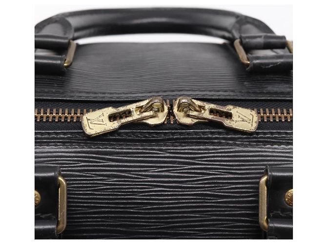 LOUIS VUITTON Epi Keepall 45 Boston Bag Noir M42972 LV - vista 18