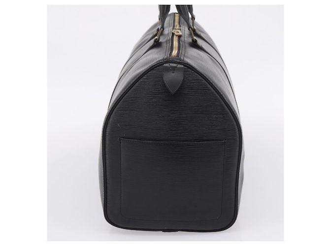 LOUIS VUITTON Epi Keepall 45 Boston Bag Noir M42972 LV - vista 4
