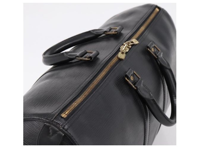LOUIS VUITTON Epi Keepall 45 Boston Bag Noir M42972 LV - vista 6