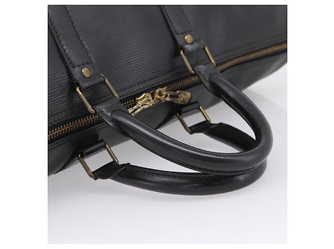LOUIS VUITTON Epi Keepall 45 Boston Bag Noir M42972 LV - vista 7