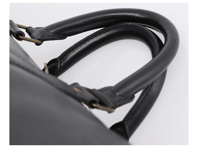 LOUIS VUITTON Epi Keepall 45 Boston Bag Noir M42972 LV - vista 8