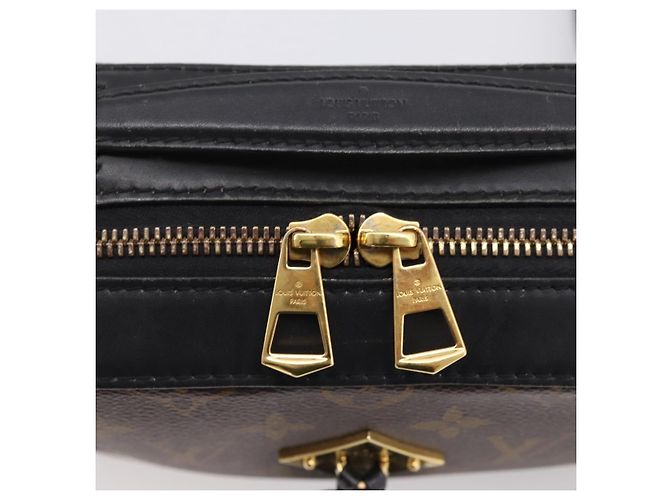 LOUIS VUITTON Monogram Saintonge Shoulder Bag Black M43555 LV - vista 10