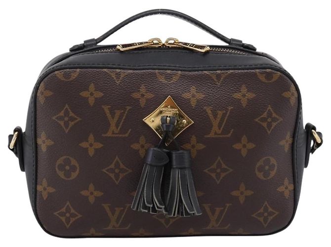LOUIS VUITTON Monogram Saintonge Shoulder Bag Black M43555 LV - vista 13