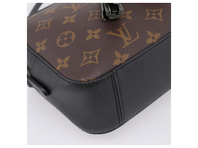 LOUIS VUITTON Monogram Saintonge Shoulder Bag Black M43555 LV - vista 17