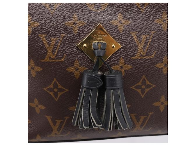 LOUIS VUITTON Monogram Saintonge Shoulder Bag Black M43555 LV - vista 20