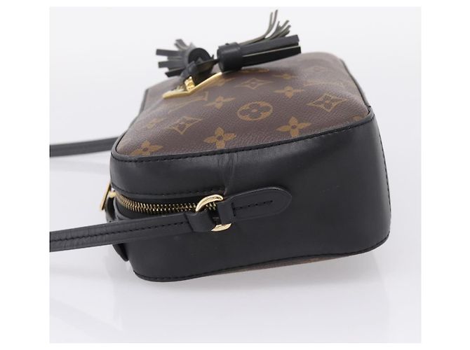 LOUIS VUITTON Monogram Saintonge Shoulder Bag Black M43555 LV - vista 3