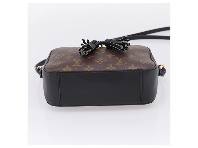 LOUIS VUITTON Monogram Saintonge Shoulder Bag Black M43555 LV - vista 5