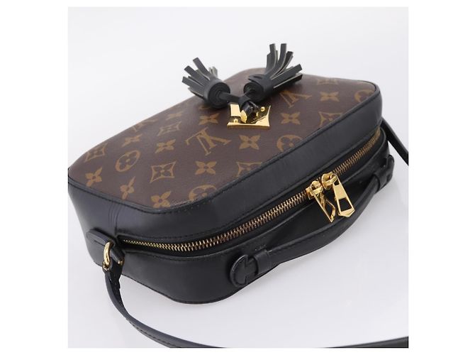 LOUIS VUITTON Monogram Saintonge Shoulder Bag Black M43555 LV - vista 7