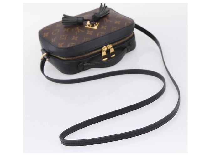LOUIS VUITTON Monogram Saintonge Shoulder Bag Black M43555 LV - vista 9