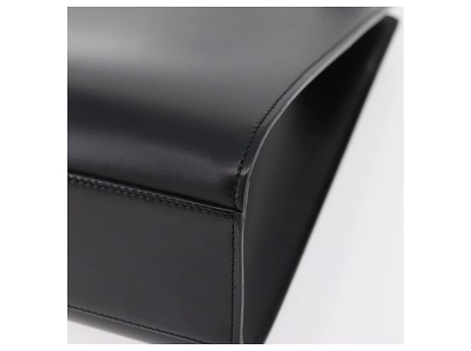 Panthère Cartier PANTHERE Shoulder Bag Leather Black Silver - vista 11