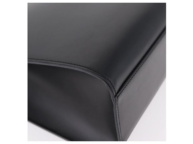 Panthère Cartier PANTHERE Shoulder Bag Leather Black Silver - vista 12