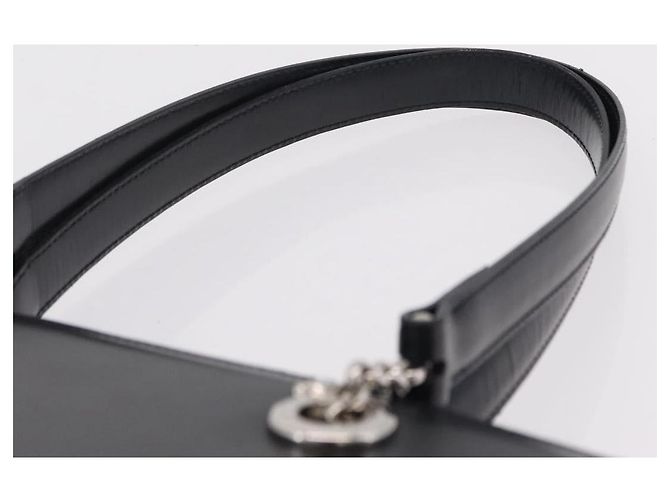 Panthère Cartier PANTHERE Shoulder Bag Leather Black Silver - vista 8