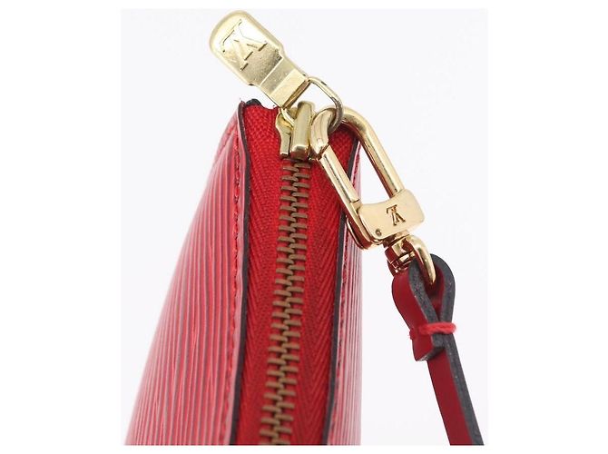 LOUIS VUITTON Epi Pochette Accessoires Accessory Pouch Red M52987 LV - vista 11