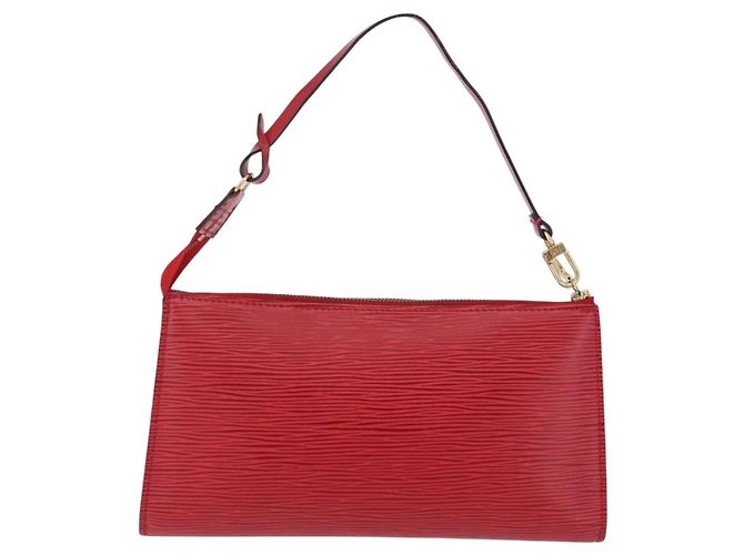 LOUIS VUITTON Epi Pochette Accessoires Accessory Pouch Red M52987 LV - vista 2