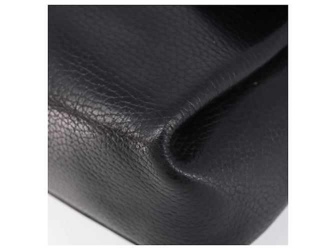 Céline CELINE Shoulder Bag Leather Black Gold Tone - vista 11