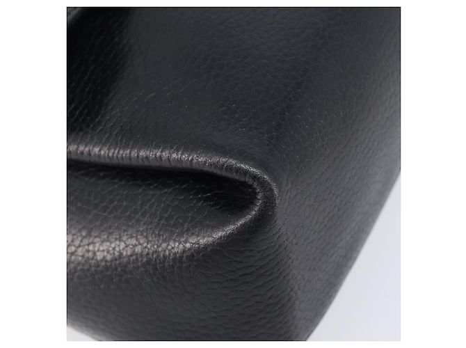 Céline CELINE Shoulder Bag Leather Black Gold Tone - vista 12