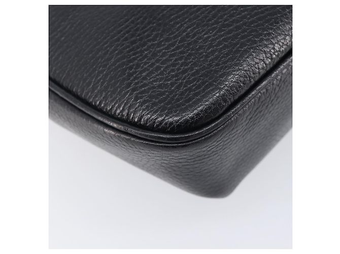 Céline CELINE Shoulder Bag Leather Black Gold Tone - vista 14