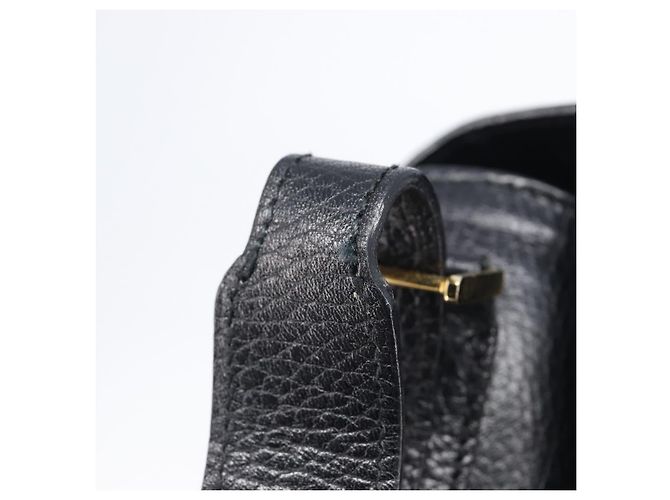 Céline CELINE Shoulder Bag Leather Black Gold Tone - vista 15